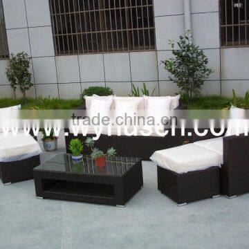 outdoor rattan sofa