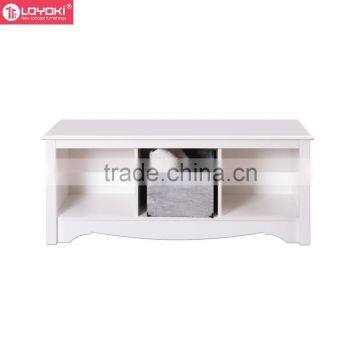 New 3 Cube Storage Organizer Home Furniture Shoes Rack Wooden Shoe Storage Bench photo-3