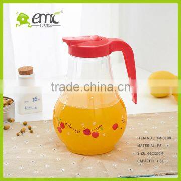 1.8L Plastic Water Pitchers, Plastic Water Pitchers With Lid, Plastic Water Pitcher for Sale photo-3