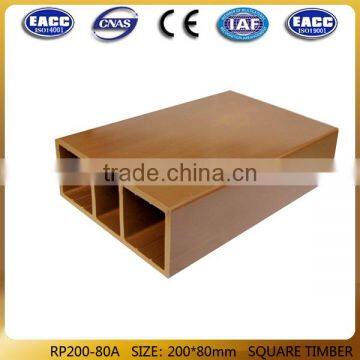 Hot Sell !Water Proof (Wood Plastic Composite) Wpc Handrail for Outdoor Steps/garden Handrail/stair photo-2