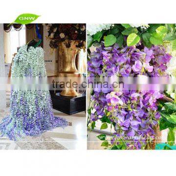 GNW FLV 07 China factory wholesale Artificial Willow Leaves Vine Garland Silk Material for Bedroom Decoration