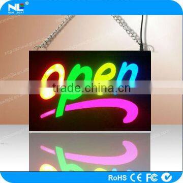 Open Sign! Flash Led Sign,full Color Change ,remote Control Led Sign for Anywhere You Want Have a Business photo-6