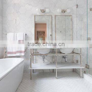 Beautiful decorative natural stone oriental white marble tile price