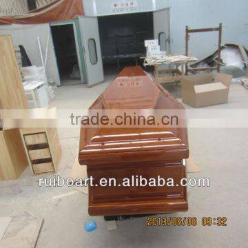 Spain Style Wooden Coffin photo-4