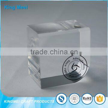 High Quality Clear Acrylic Cube Product Signage photo-4