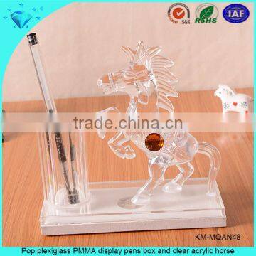 New Style Fashion Table Crystal Horse and Eiffel Tower Crafts Souvenir Gifts photo-2