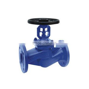 High quality WCB ANSI cast iron rising stem marine steam globe valve with flange