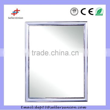 mirror with silver frame