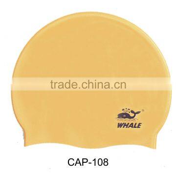 2016 Popular Silicone Swim Cap,cheap Waterproof Swimming Cap(CAP-100) photo-4
