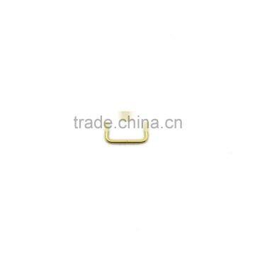 Metal D Ring Brass Finish / Metal Hardware Ring / Steel Rings photo-2