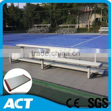 3500mm portable aluminum bleacher with backs