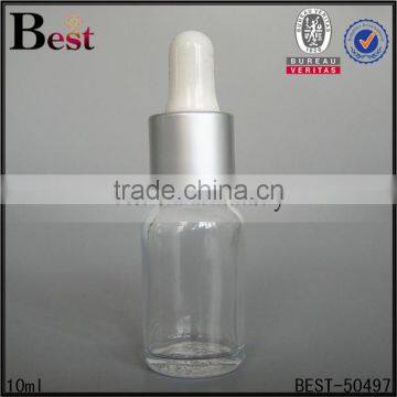 10ml Perfume Empty Glass Dropper Bottle Clear Amber Green Essential Oil Glass Dropper Bottle 10ml Cosmetic Packaging Free Sample photo-2