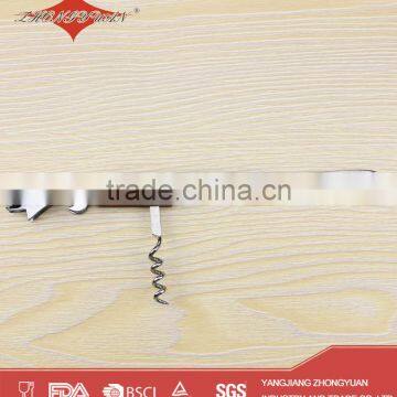 Multi Functional Wooden Handle Corkscrew Wine Opener photo-3