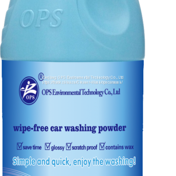 OPS Concentrated Car Wash Shampoo Wipe Free Car Wash Detergent Car wash shampoo washing car body with wax & Polishing