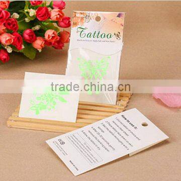 Wholesale Custom Fluorescence Tattoo Sticker Bar Temporary Tattoo Sticker photo-4