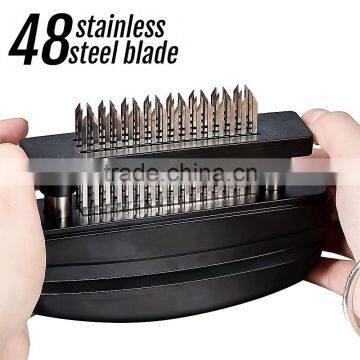 48 Stainless Steel Blades Meat Tenderizer Hammer photo-4