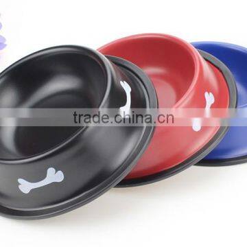 Wholesale Belly Anti Skid Colored Pet Bowl/ Belly Dog Bowl photo-5