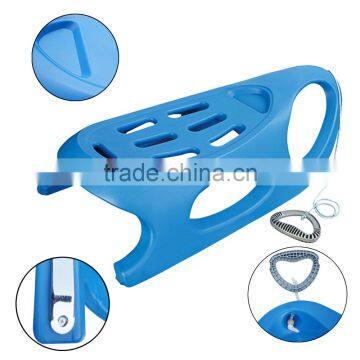 Snow Ice Sledge Winter Toboggan Solid Durable Fast With Steering Wheel Snow-Ice-Sledge-Winter-Tobogga photo-3