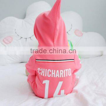 Baby Clothes Wholesale Girl Boy Long Sleeve Cotton Brand Romper for 2017 Fall Winter photo-2