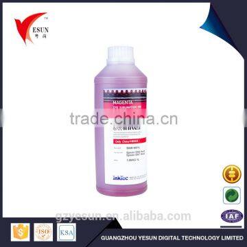 1000 ml/bottles eco-friendly printing ink sublimation printer ink