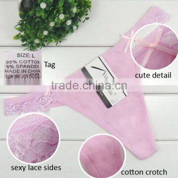 Sexy Simple Women G-string Underwear photo-6