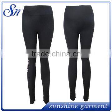 2017 Seamless Leggings Wholesale Print Logo Fitness Leggings for Women photo-2