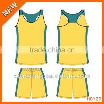2014 sublimation men basketball training vest