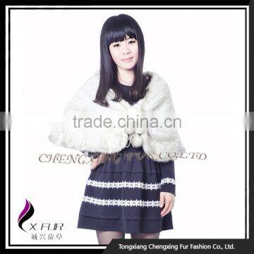 CX-B-M-24H Wholesale In Stock Fashion Mink Fur Shawl, Cashmere Shawl photo-2