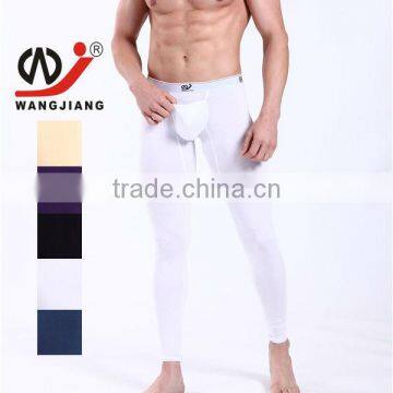 Good quality white modal men long johns /Casual pants popular trousers