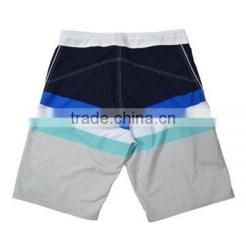 European Standard Stripe Print Fabric Men Sports Shorts photo-3