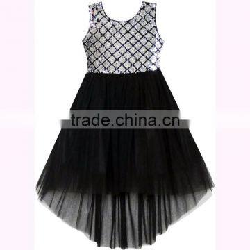Girls Dress Sequin Mesh Party Wedding Princess Tulle Summer Dresses Girl Clothes