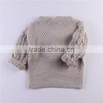 0-7 Years 2017 New Wholesale Autumn Cotton Knitted Full Sleeves Baby Boys Girls Sweaters (pick Size ) photo-3