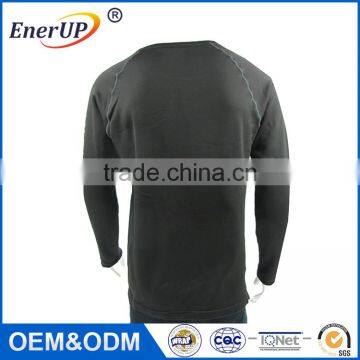 2017 Men's Merino Wool Long Sleeve Thermal T Shirt photo-3