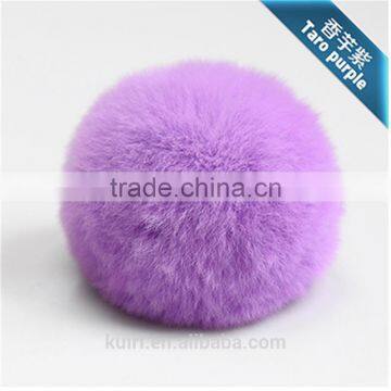 Hot Selling Rex Rabbit/fox/ Raccoon Fur Pom Pom With Low Price Tmq-157 photo-6