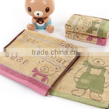 Baby Baths Cute Towel Kids Cartoon Printing Children Hand Towels photo-2