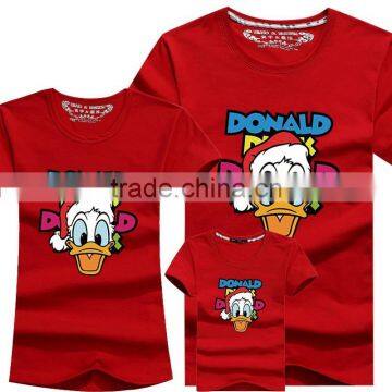 Custom 100% Cotton Family T Shirt Parentage Clothes Wholesale