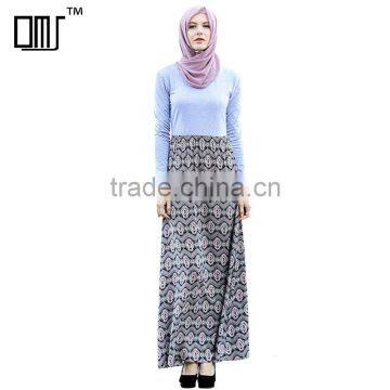 Modest Muslim Islamic Clothing Long Sleeve Hijab Dresses for Women