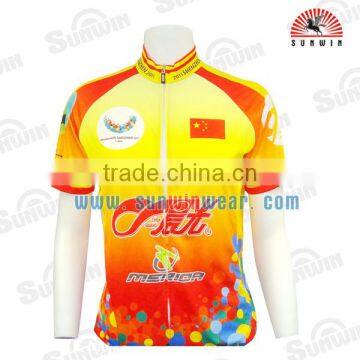 custom sublimation printing cycling jersey