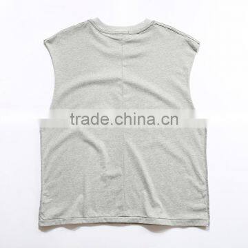 Custom New Fashion Boys & Girls Cotton Blank Tops / Tank Top T13366 photo-5