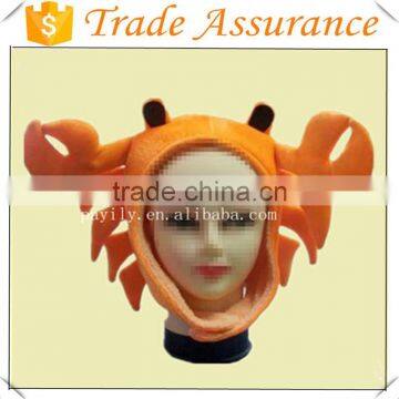 Animal Crab Fancy Dress Hat Adult Women Men Kids Costume Carnival Party