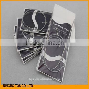 Hot Sale 11 Size 80 Length Stainless Steel Circular Knitting Needles photo-2