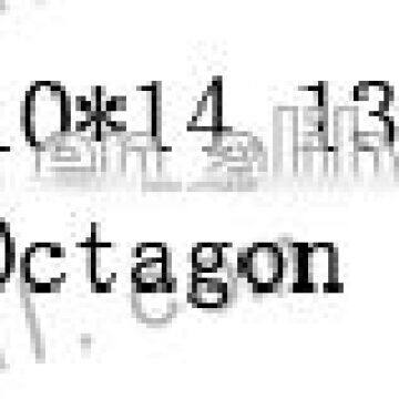 Octagonal 13*18mm Octagon Flat Back Smooth Jewelry Glass Stones photo-3