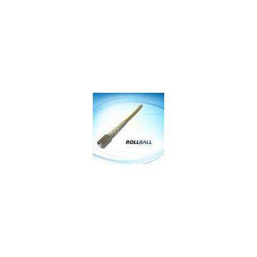 2.00mm Diameter Nickel-plated Brass Single Mode Epoxy/ Crimpless D4 Fiber Optic Patch Cord