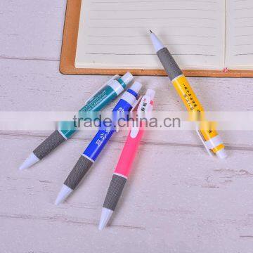 Hot Sale Promotional Gifts Custom Logo Plastic Cheap Press Ball Pen photo-2
