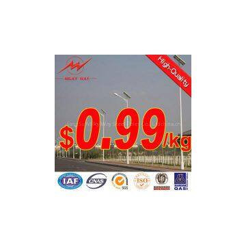 Sell Double arm steel street lighting poles