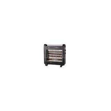 Black Household Carbon Infrared Heater IPX4 with 4 Carbon Fiber Tube Heating