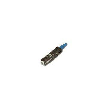SPC polishing MU Fiber Optical Connector with 1.25mm Ferrule for CATV Network
