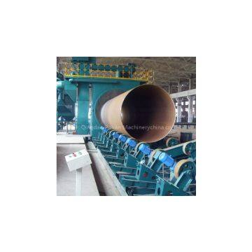 Tubular Steel Shot Blasting Rust Removing Machine