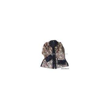 Sell Ladies' Padded Jacket with Fur Trim and Chinese Style