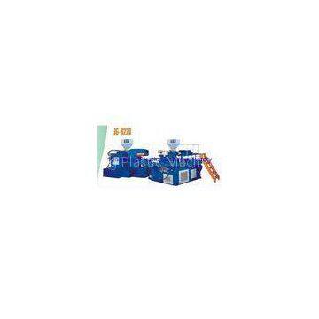 Two Colors PVC Flip Flop Injection Molding Machine With Adjustable Rotary Speed